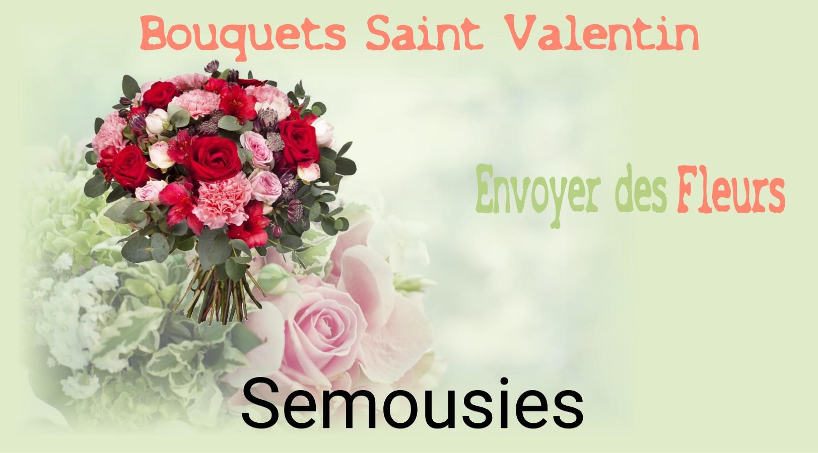 Roses de Saint-Valentin livrées à Semousies
